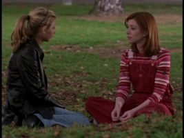 Willow makes the choice to stay in Sunnydale