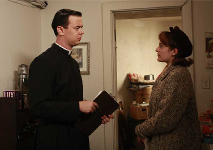 mad men - meditations in an emergency - father gill and peggy