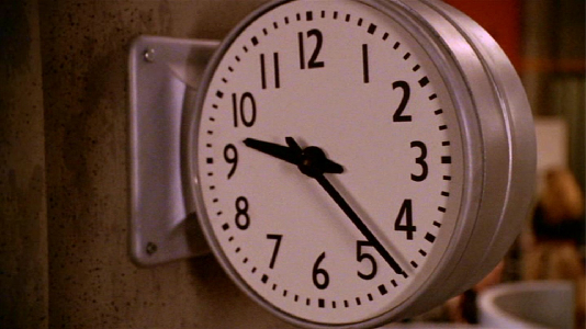 Buffy - Same Time Same Place - airport clock