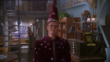 No Place Like Home - Giles as a wizard
