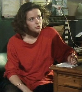 Julia Sawalha is left-handed