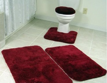 A bathroom set