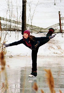 Ice Princess - Michelle on ice