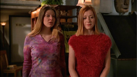 Willow's top is so awful that it makes Tara's look nice